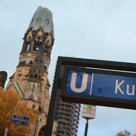 UBahn Stop near The Dean Berlin