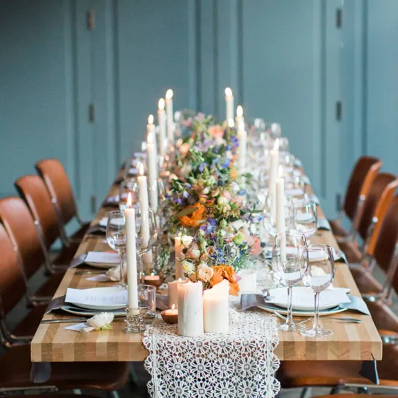 Table Setting for Weddings At The Dean hotels