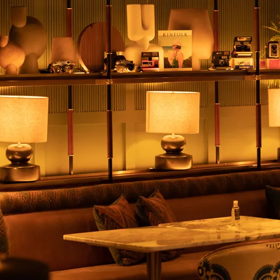 Inimate shot of the The Lobby Bar at the Dean Cork