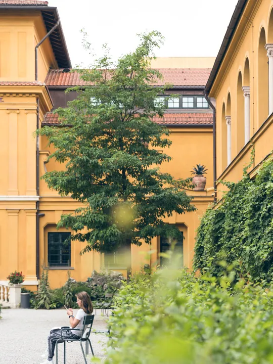Lenbachhaus Garden Munich