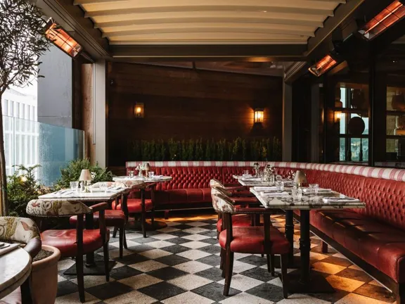 Terrace at Sophies Rooftop Restaurant at The Dean Cork