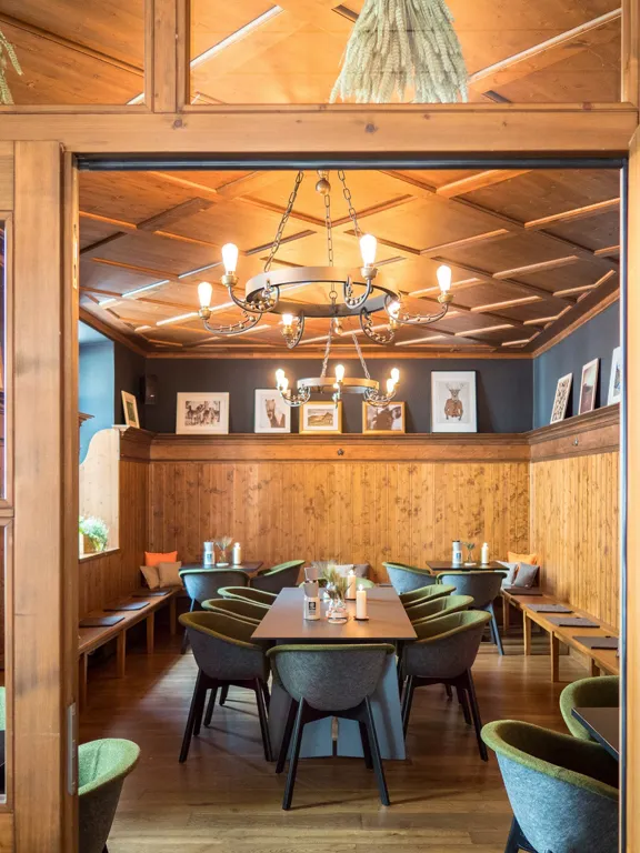 Interior of Servus Heidi Munich