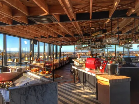 Sophies Rooftop Restaurant at The Dean Dublin Centre
