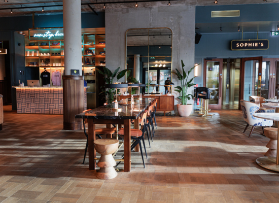 The reception area in The Dean Cork 