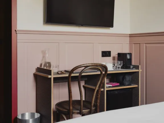 Seating area in The Double Room in the Dean Berlin