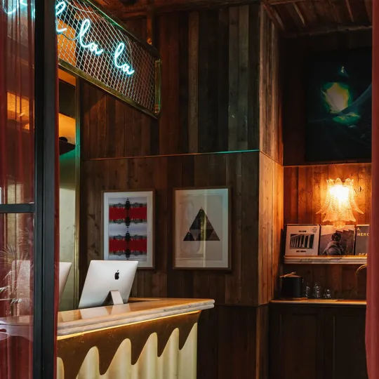 View of the reception area at The Dean Galway