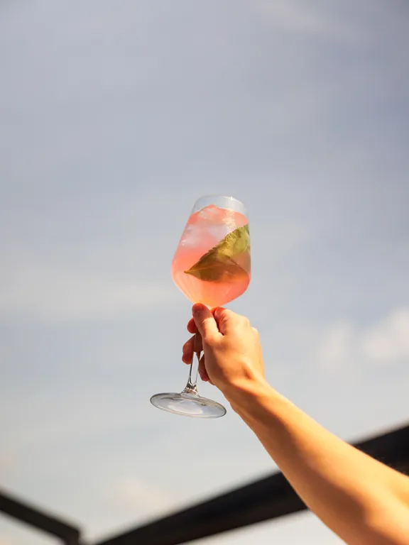 Cocktails at Sophies Rooftop Restaurant at The Dean Galway