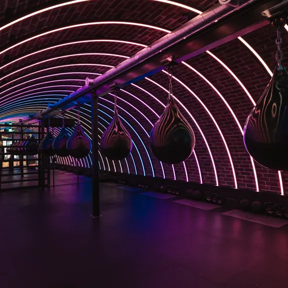 The boxing space at POWER in The Dean Galway