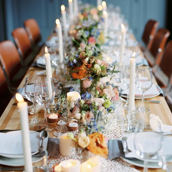 Table Setting for Weddings At The Dean hotels