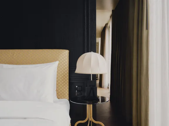 Bedside Table in The Prestige Suites at The Dean Munich
