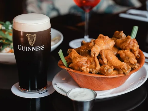 Chicken wings at Sidekick at the Dean Galway