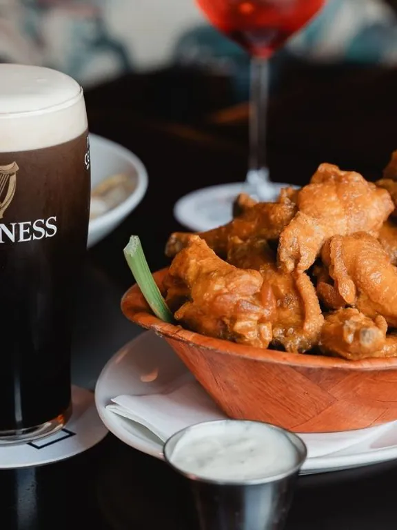 Chicken wings at Sidekick at the Dean Galway