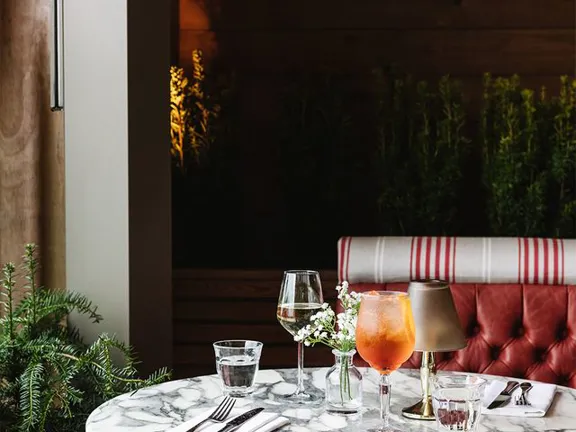 Terrace at Sophies Rooftop Restaurant at The Dean Cork