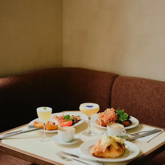 Table at Benedict Restaurant in The Dean Berlin