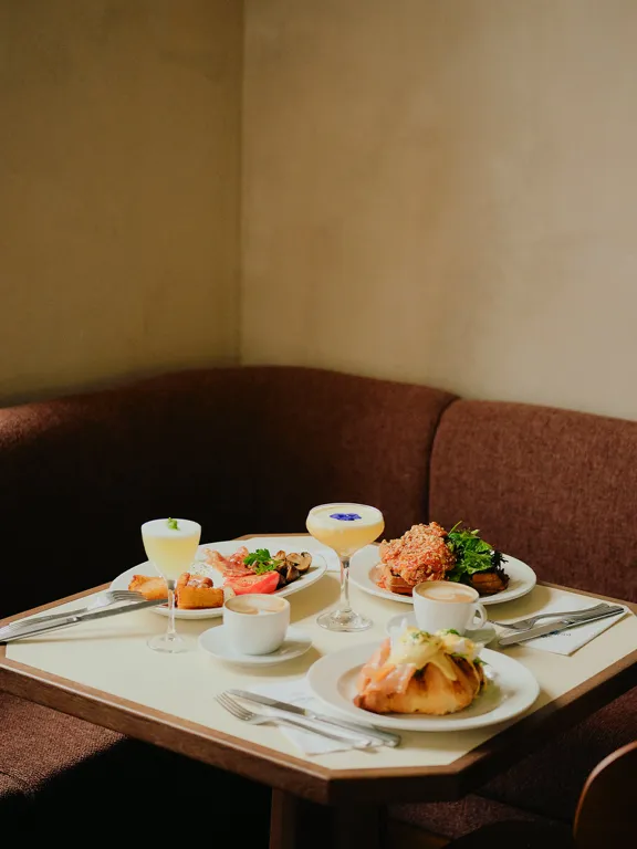 Table at Benedict Restaurant in The Dean Berlin