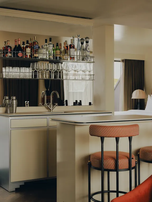 Bar Area in The Dean Suite at The Dean Munich