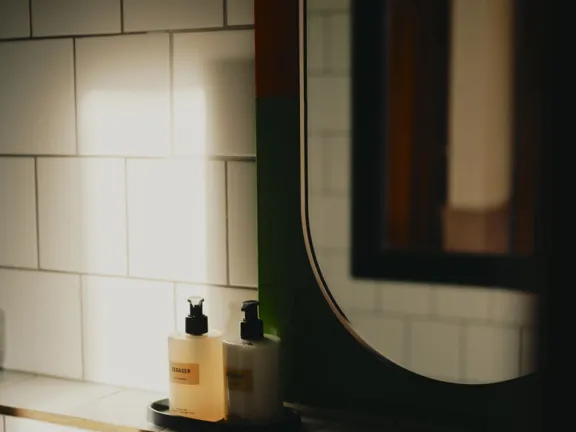 Bathroom in The Corner Suite at The Dean Berlin