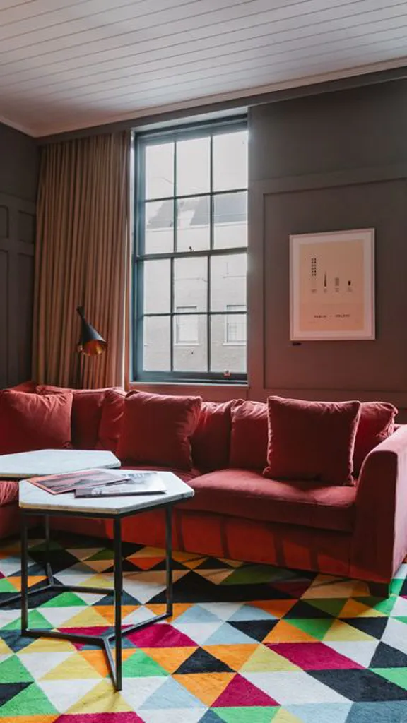 Sitting room in the Suite Rooms at the Dean Dublin Centre