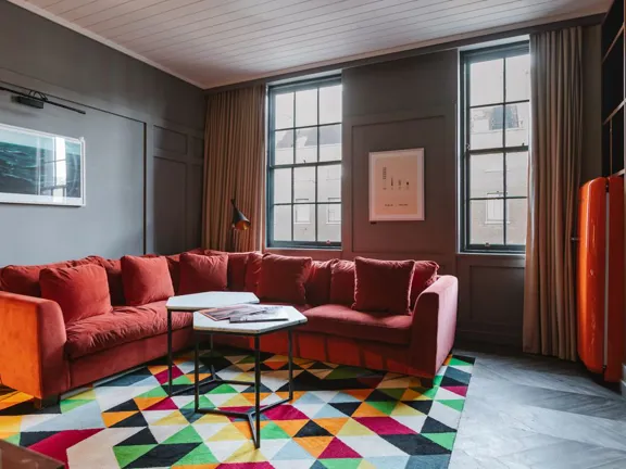 Sitting room in the Suite Rooms at the Dean Dublin Centre