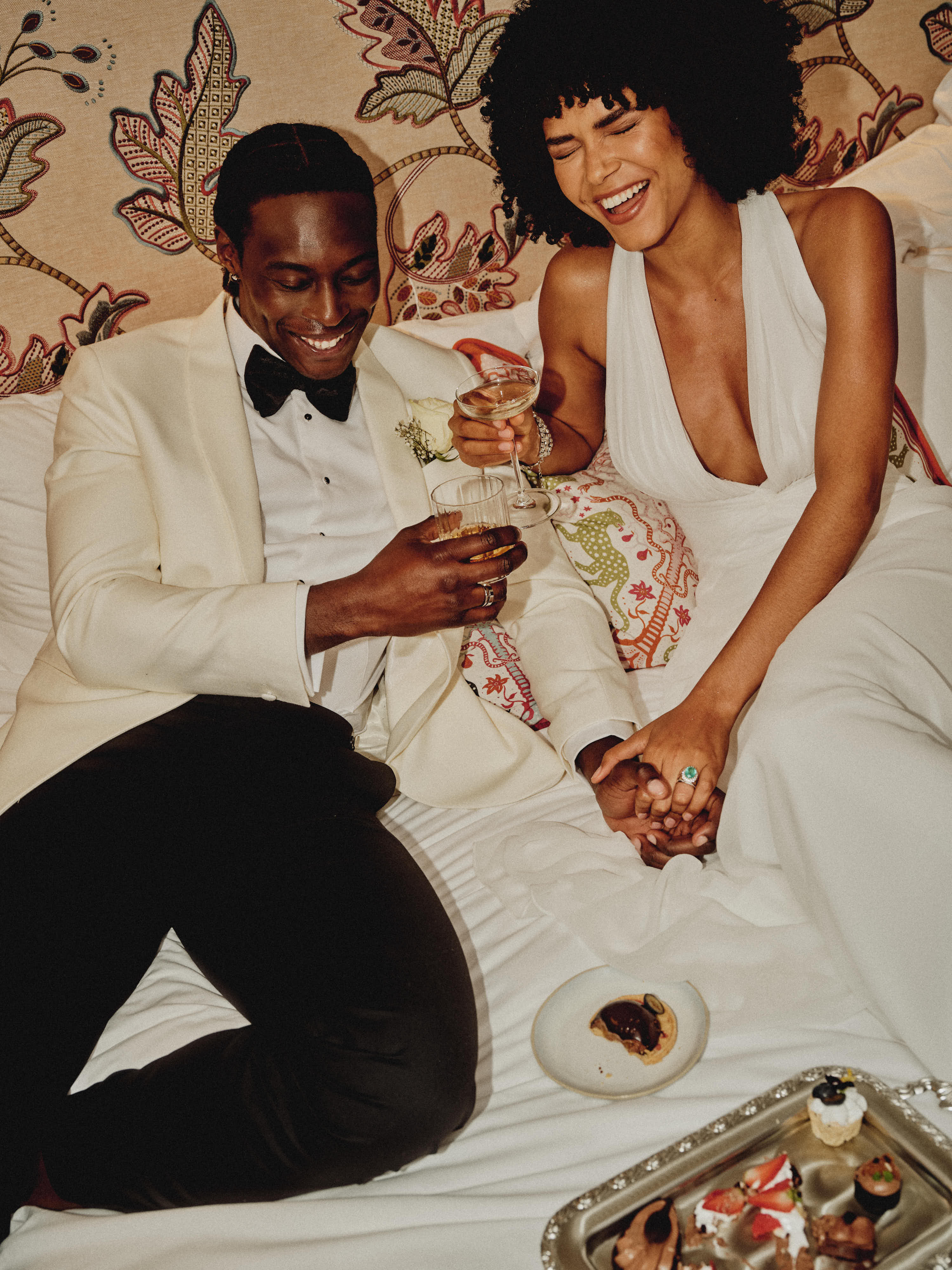 Wedding Couple at the table in The Dean Hotels