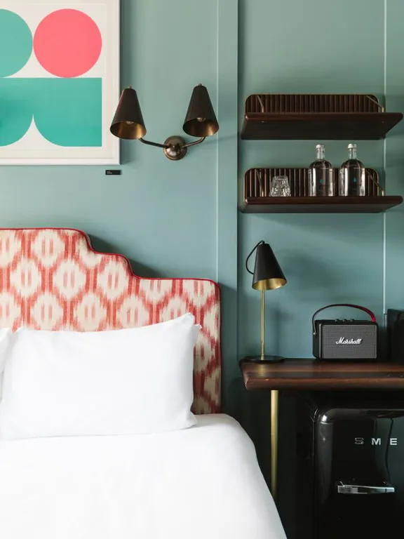 The Double room close up shot at the Dean Galway