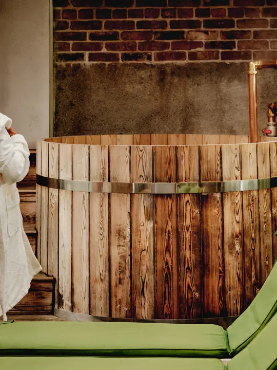 Hot Tub in the penthouse suite at The Dean Docklands