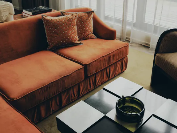 Seating area in the Dean Suites in The Dean Munich