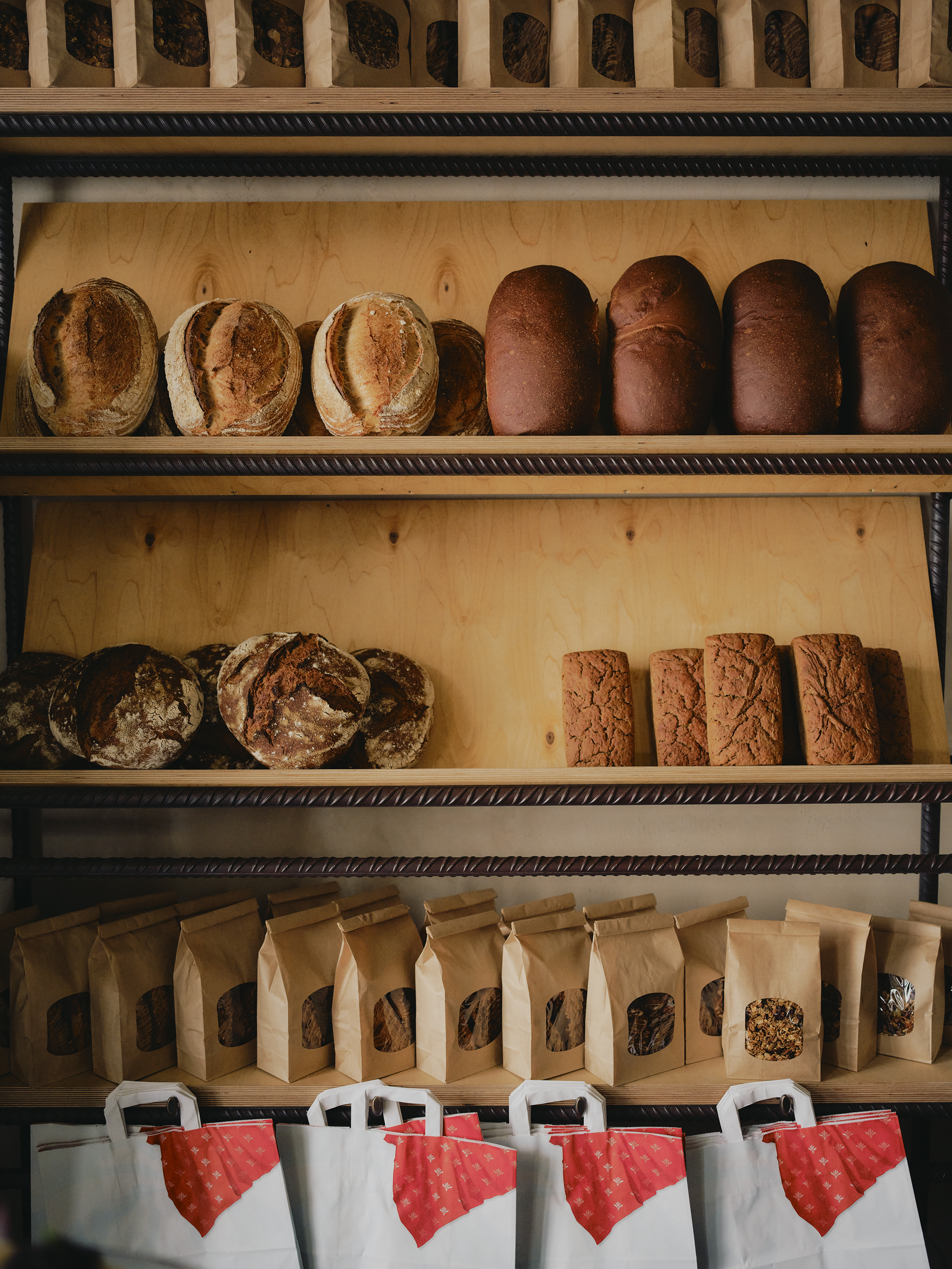 Bread at the Benedict Bakery located in The Dean Berlin