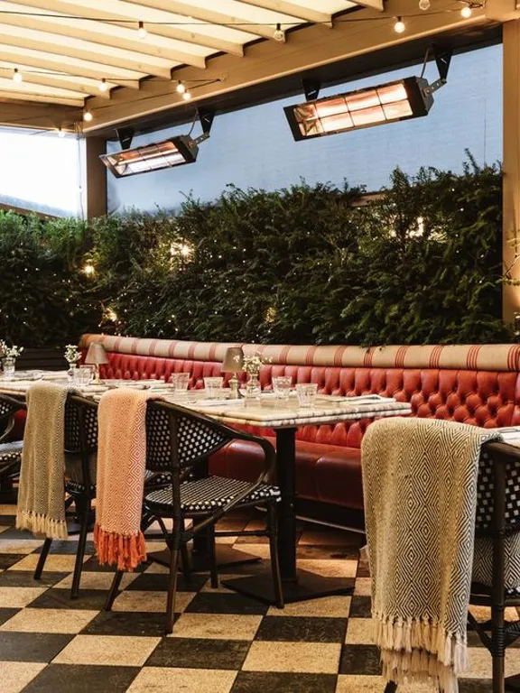 Terrace at Sophies Rooftop Restaurant at The Dean Cork