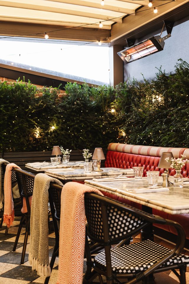 Terrace at Sophies Rooftop Restaurant at The Dean Cork 