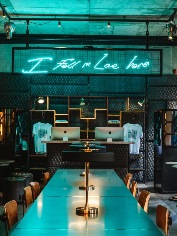 The reception area in The Dean dublin