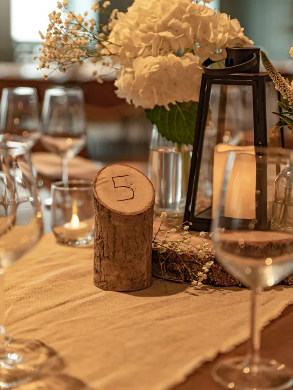 Table settings at The Blue Room at The Dean Galway Meeting and event spaces