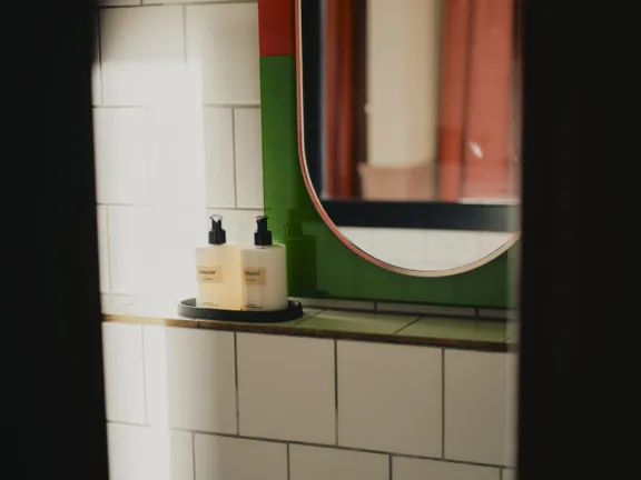 Bathroom of The Double Room in the Dean Berlin