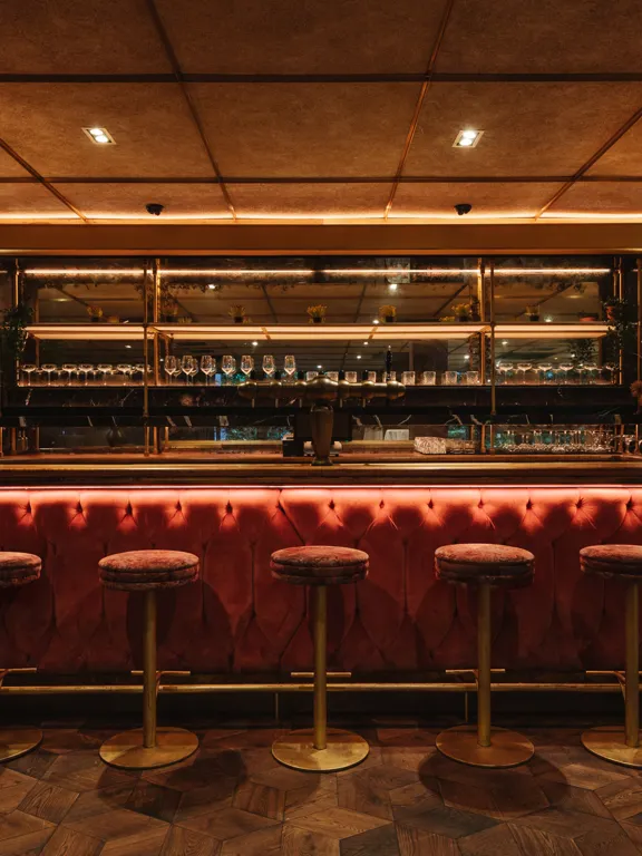 The Timberyard Bar meeting space in the Dean Docklands