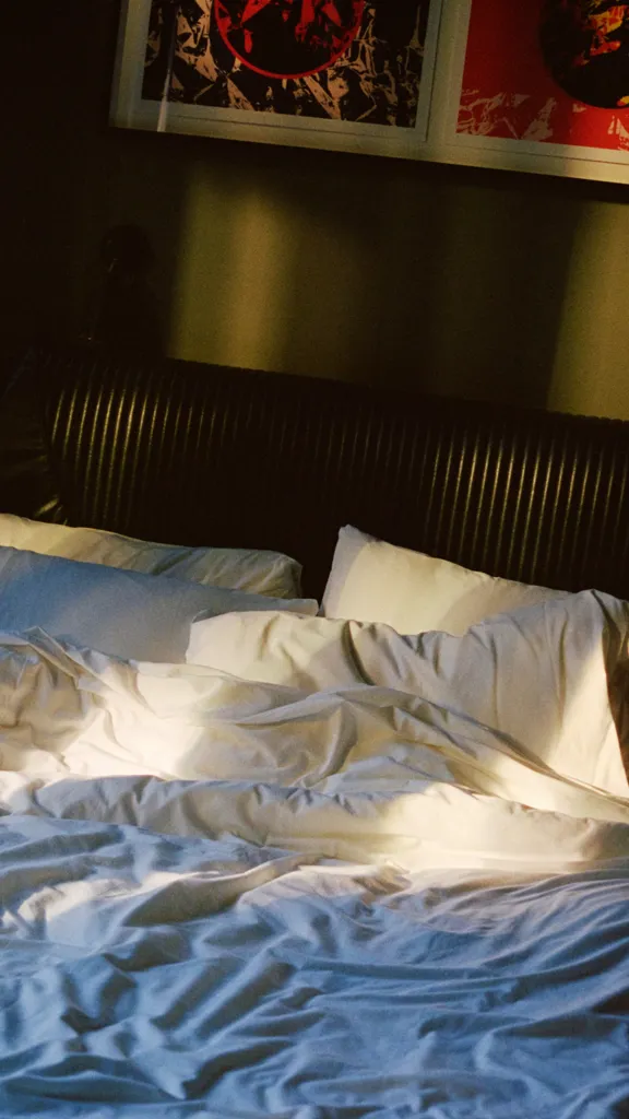 Bed in suites at the Dean Docklands