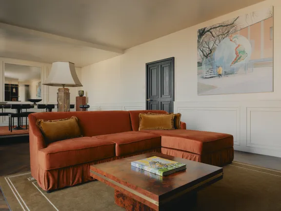 Seating area in the Grand Suites in The Dean Munich