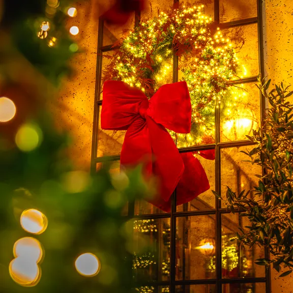 Christmas decorations at The Dean Hotels
