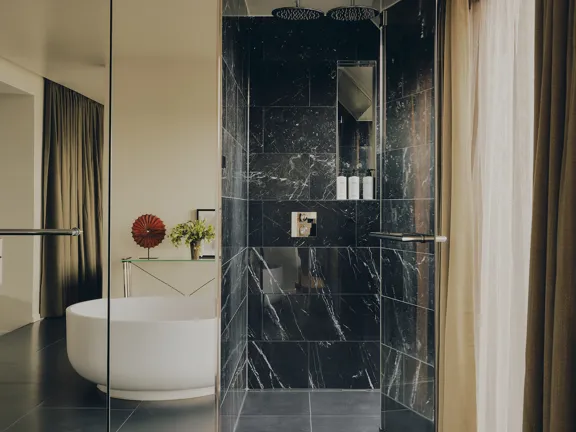Bathroom ensuite of The Dean Suite at The Dean Munich